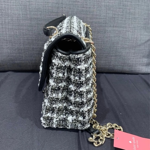 SOLD kate Spade Natalia Tweed Bag - Picture 5 of 10